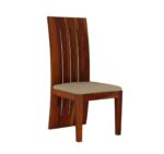 Rask Wood Solid Wood 6 Seater Dining Table with 6 Chairs for Dining Room - Image 6