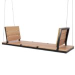 Wooden Outdoor Swing for Balcony & Garden - Image 5