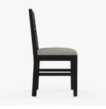 Rask Wood Wooden Dining Table 4 Seater with Chairs - Image 3