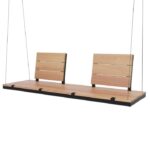 Wooden Outdoor Swing for Balcony & Garden - Image 4