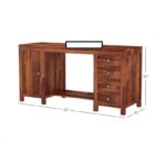 Sheesham Wood Reading Writing Study Table - Image 5