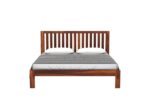 Rask Wood Solid Wood King Size Bed Without Storage for Bedroom - Image 4