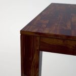 Rask Wood Solid Sheesham Wood Dining Table 6 Seater - Image 4