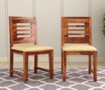 Wooden Dinning Chairs with Cushion for Dining Room