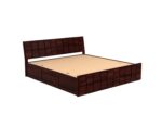 Rask Wood Solid Wood Queen Size Bed with Box Storage for Bedroom - Image 5