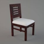 Rask Wood Solid Sheesham Wood Dining Table 6 Seater - Image 6