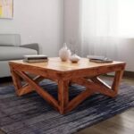 Solid Wood Coffee Table for Living Room