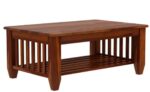 Solid Wood Center Coffee Table for Living Room - Image 5