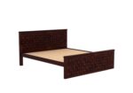 Rask Wood Solid Wood King Size Bed Without Storage for Living Room - Image 6