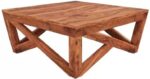 Solid Wood Coffee Table for Living Room - Image 3