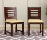 Solid Wood Dining Chair Set of 2 for Dining Room