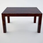 Rask Wood Solid Sheesham Wood Dining Table 6 Seater - Image 2