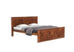 Rask Wood Wooden King Size Bed with Storage for Bedroom - Image 2