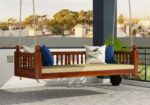 Solid Wood Hammock Swing Sofa for Living Room |