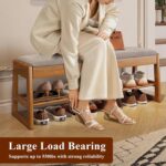 Shoe Rack Bench with Hidden Storage - Image 3