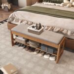 Shoe Rack Bench with Hidden Storage - Image 5